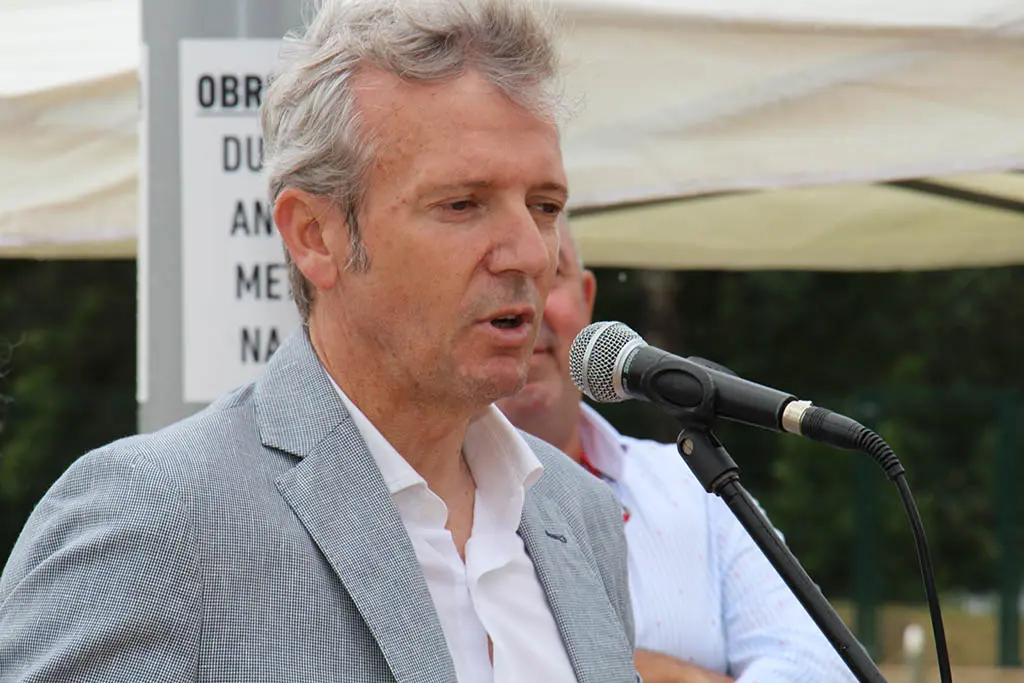 Alfonso Rueda, presidente de la Xunta de Galicia.