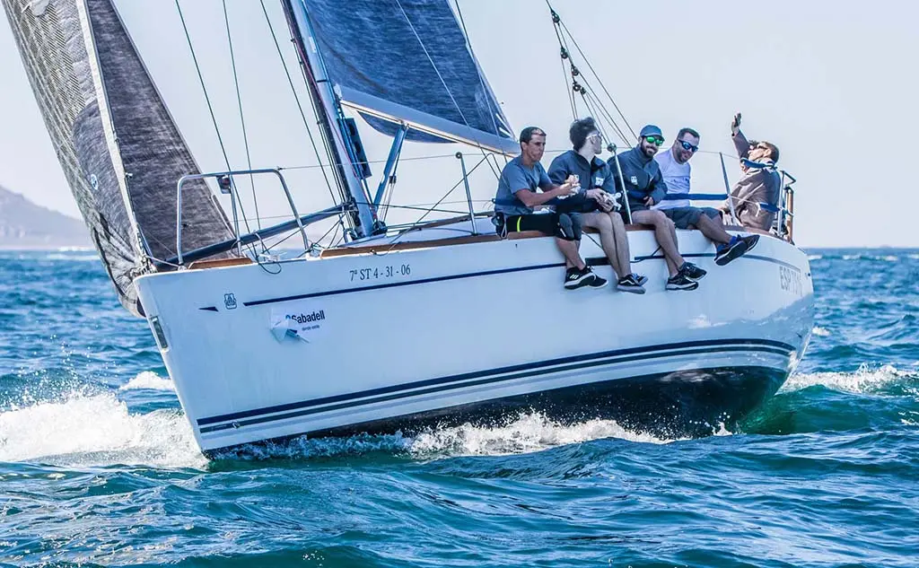 El Deep Blue de Vicente Cid fue el vencedor en ORC  - Foto © Rosana Calvo