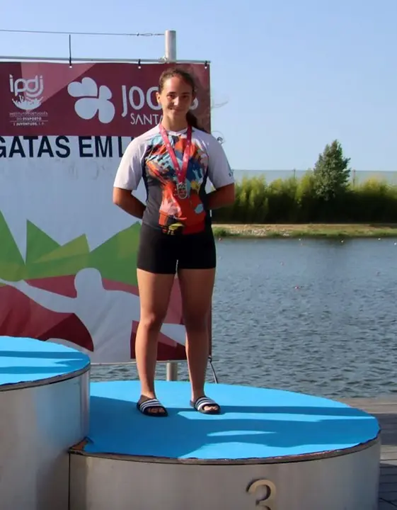 4. D. Maria Enes Bronze k1 cadete feminino 200m