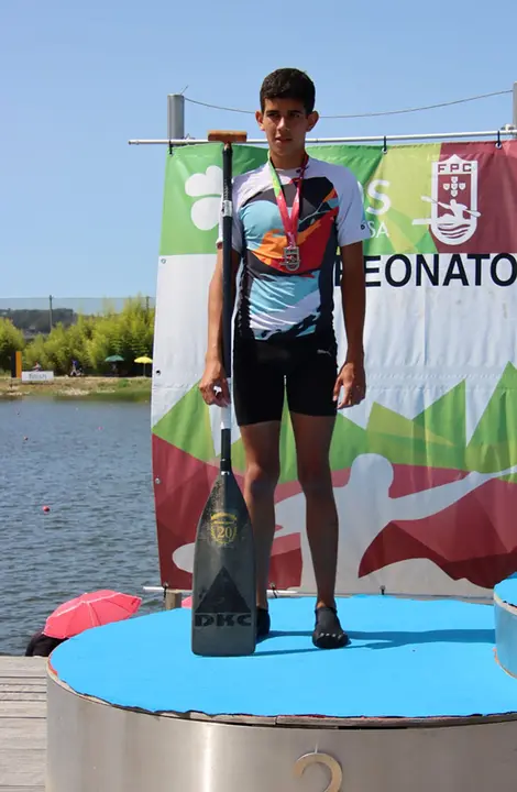 Diogo Caleiro é Vice-campeão Nacional.