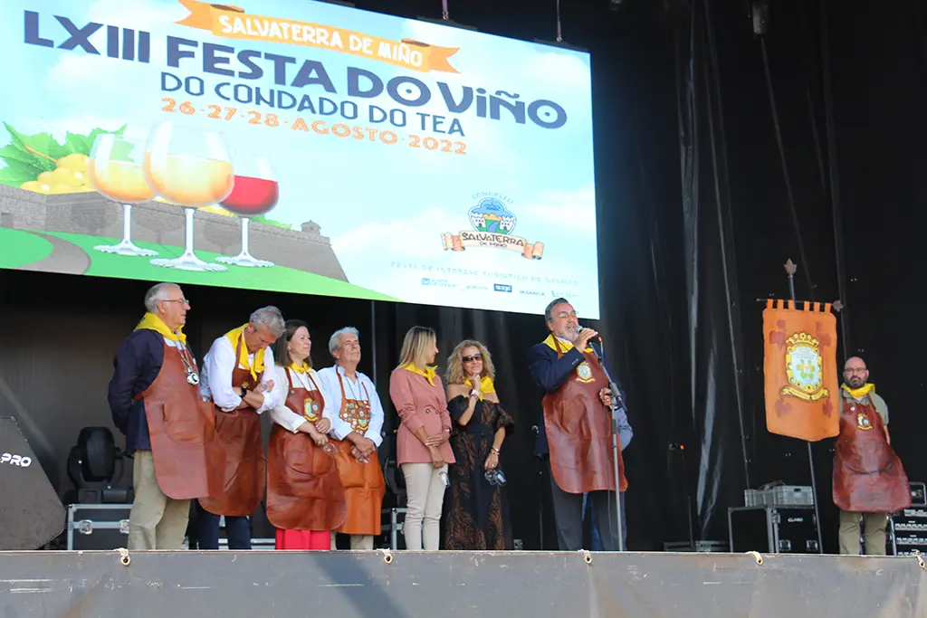 Un momento do pregón de Carballeda.