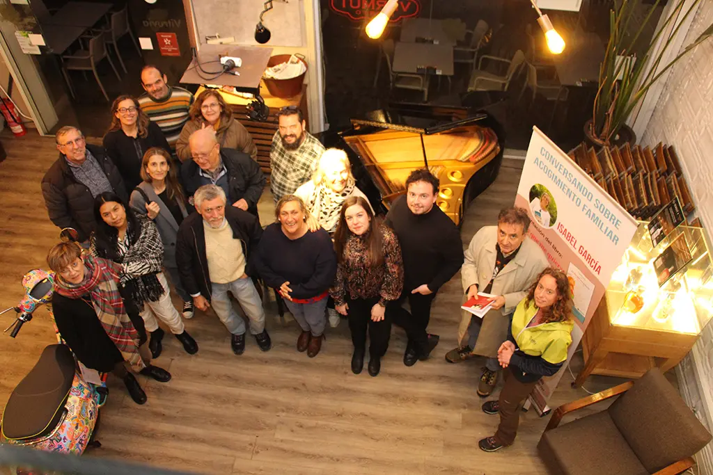 Algunos de los asistentes a la pesentación de El día que me quieras.