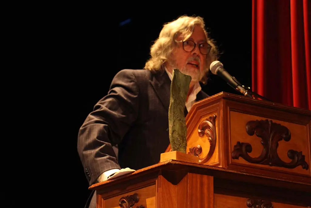 Ramón Pernas durante su intervención.