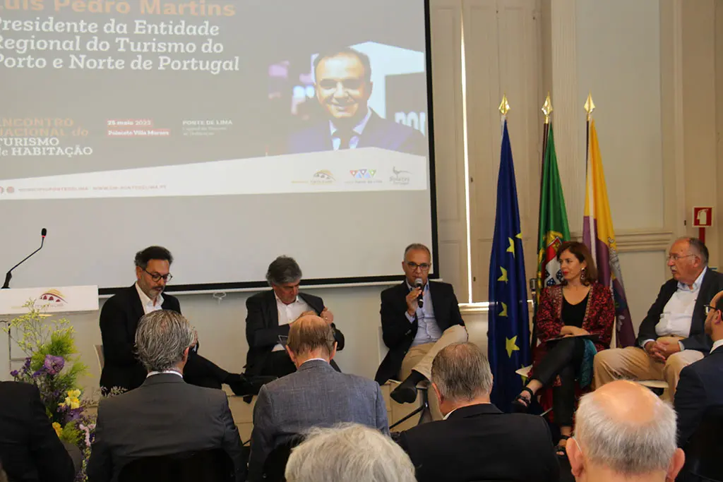 Los representantes de las distintas regiones turísticas de Portugal.