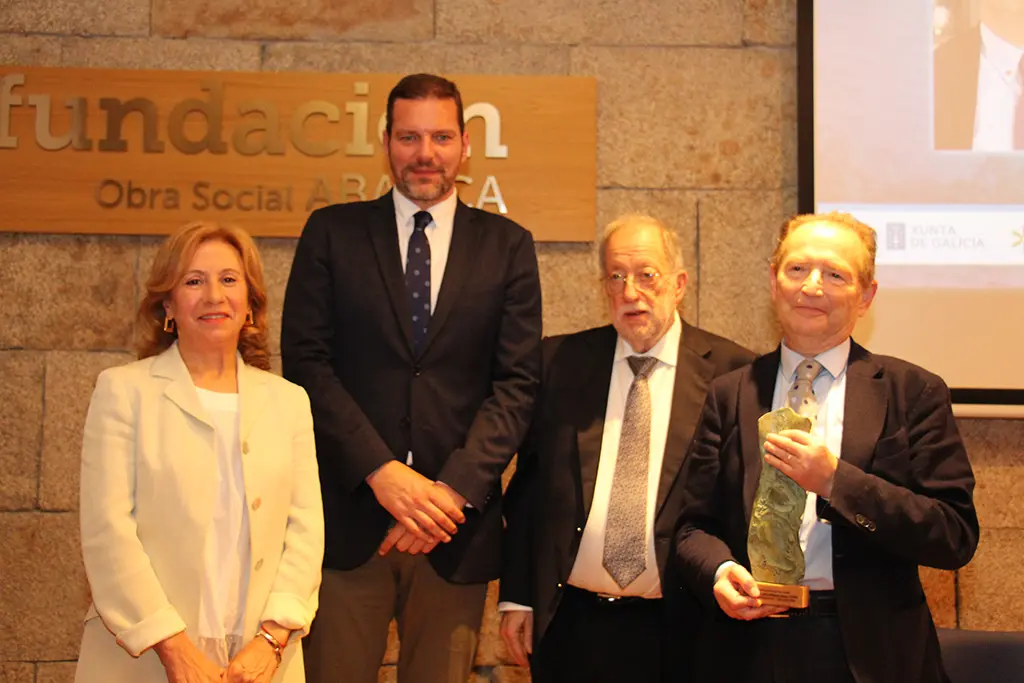 María Méndez, López Campos, Barreiro Rivas e Blanco Valdés.