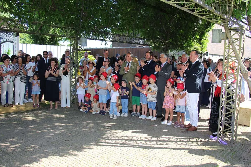 Un momento de la inauguración.