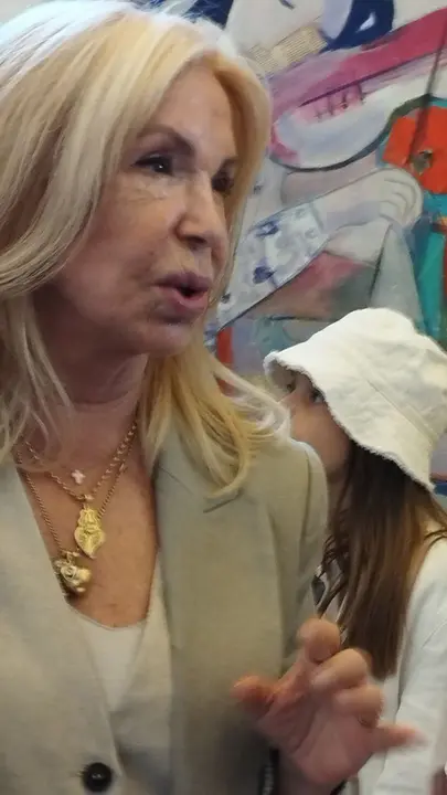 Carmen Touza, la pintora gallega invitada a Art'in Lima.