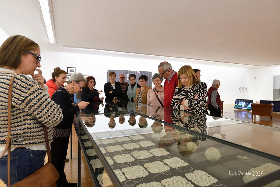 Unha visita para celebrar o legado das mulleres galegas en 'Mulleres, Traballo e Memoria'.