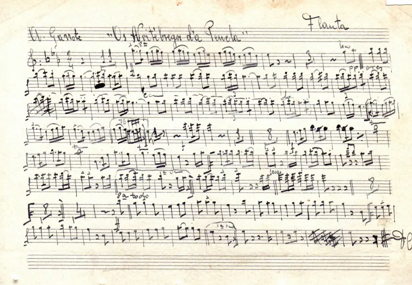 9-Partitura de Andres Garrote Armada-Colección musical da Banda Garrote (Arquivo da RAG)