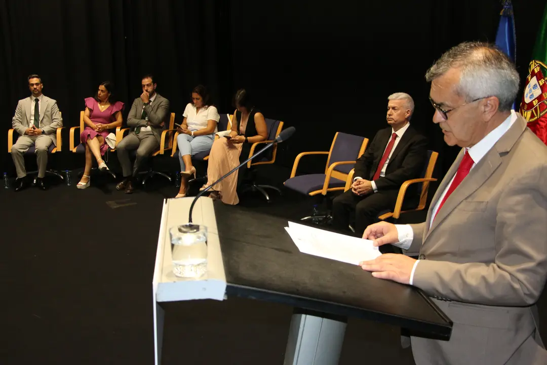 Discurso del Presidente de la Cámara: Olegário Gonçalves comparte la visión de futuro del municipio y los logros de la gestión.