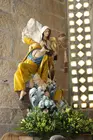 Imagen de Nuestra Se&ntilde;ora del Carmen que se venera en el templo votivo del mar, en Pax&oacute;n, Nigr&aacute;n.