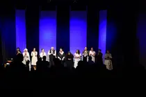 O público encheu a Casa das Artes de Arcos de Valdevez durante a segunda edição do Festival PLATTA, num ambiente de entusiasmo e convívio cultural.