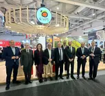 Xos&eacute; Merelles, junto a representantes institucionales y del sector tur&iacute;stico, durante la inauguraci&oacute;n de la ITB Berl&iacute;n, en el espacio de Turespa&ntilde;a donde Galicia promociona su oferta tur&iacute;stica.
