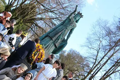 Estatuada de D. Teresa.