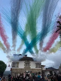 Lanzamiento do foguete en 2025. CONCELLO DE MOS.