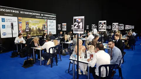 Bolsa de Contrataci&oacute;n de Turexpo Galicia
Empresas y operadores tur&iacute;sticos participan en la Bolsa de Contrataci&oacute;n de Turexpo Galicia, donde se celebraron m&aacute;s de 2.500 reuniones de negocio con profesionales procedentes de doce pa&iacute;ses.