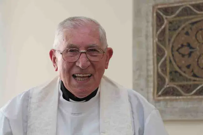 D. José Domínguez, en el colegio Montecastelo de Vigo.
