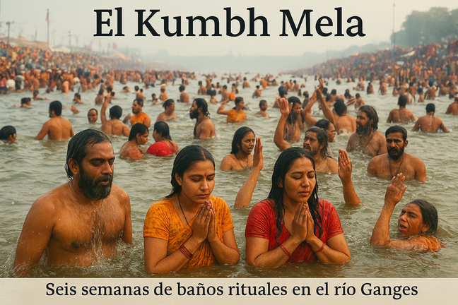 Baños rituales en el Ganges.