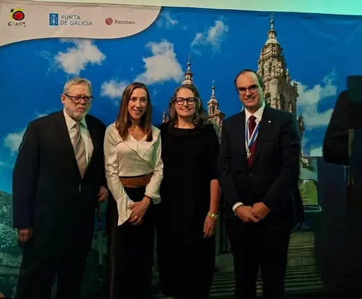 El  secretario general de la Emigración se reunió en São José do Río Preto con el alcalde del municipio, Fábio Candido, y posteriormente visitó la sede de la Casa de España, donde mantuvo un encuentro con su equipo directivo y con la colectividad