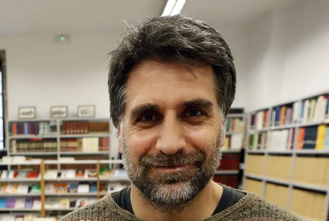 El director del Museo Diocesano de Lugo, Marcos Gerardo Calles Lombao, encargado de analizar la figura de Díaz de Rábago a partir del retrato de Fenollera.