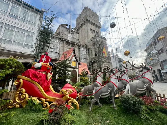 Acendido do Nadal no Porriño cunha festa inclusiva, música en vivo e novidades na iluminación.