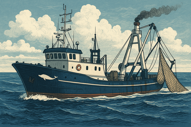 Bacaladero. Ilustración DL-G.