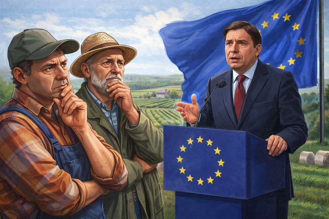 Planas discute el futuro agr&iacute;cola de Europa.