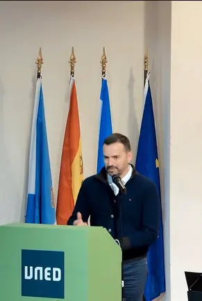 Rafael Cotelo Pazos, coordinador de Extensi&oacute;n Universitaria y Actividades Culturales de UNED Pontevedra.