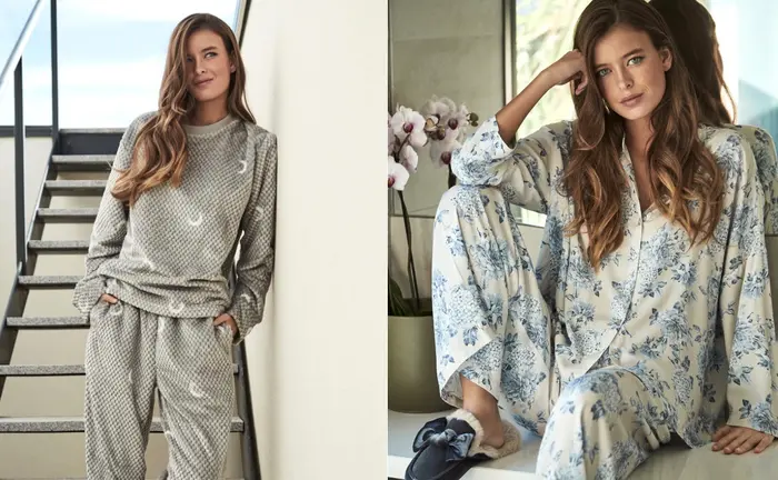 Propuestas camiseras y estampadas de la nueva colecci&oacute;n de pijamas de Selmark, pensadas para combinar confort y una est&eacute;tica atemporal durante el invierno.