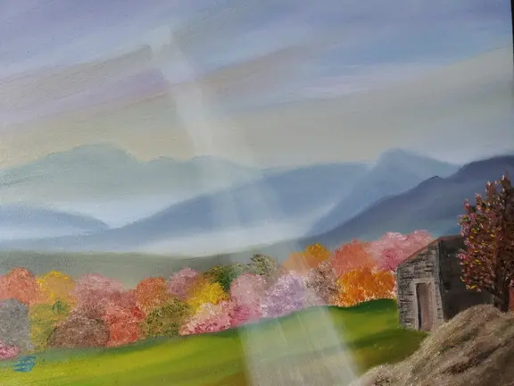 Obra de la artista de Lugo, Dolores Guerrero.