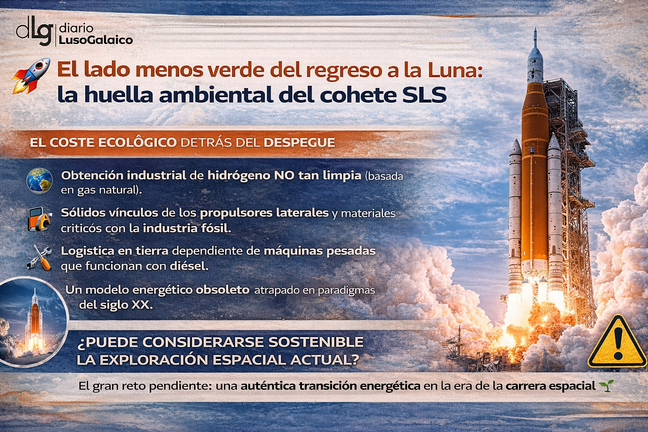 El impacto ambiental del SLS. Departamento de Infograf&iacute;a DL-G.
