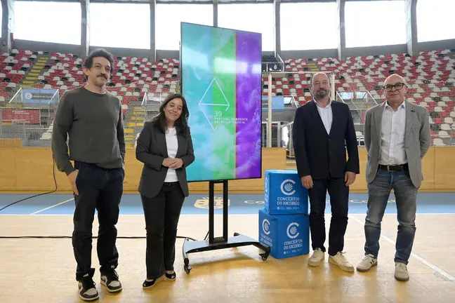 Presentaci&oacute;n oficial de la 39&ordf; edici&oacute;n del Festival Noroeste Estrella Galicia, celebrada en A Coru&ntilde;a con la participaci&oacute;n de representantes institucionales y de la organizaci&oacute;n del evento, que volver&aacute; a contar con el apoyo de la Xunta de Galicia a trav&eacute;s de Concertos do Xacobeo.