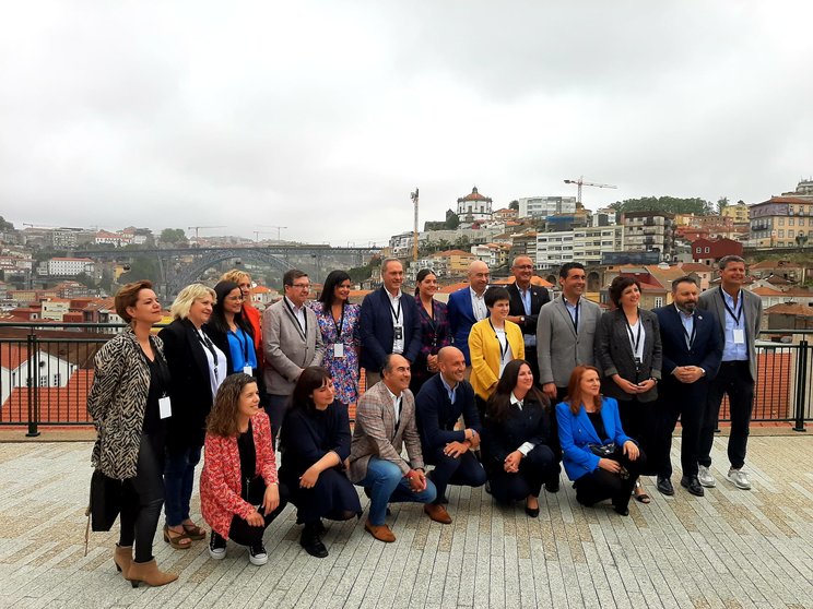 Esta mañana en el Wow Porto, presentación del proyecto ‘Mujeres del Camino Portugués”, impulsado por el entidad turística para promocionar los 14 ayuntamientos de este área del sur de la provincia en el país vecino.