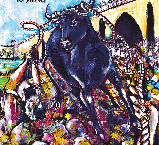 Fragmento do cartaz Vaca das cordas.