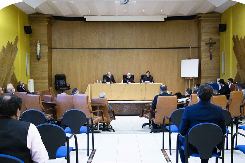 Acto académico de la inauguración del curso 2021-2022 del Instituto Teológico de Vigo. ARCHIVO.