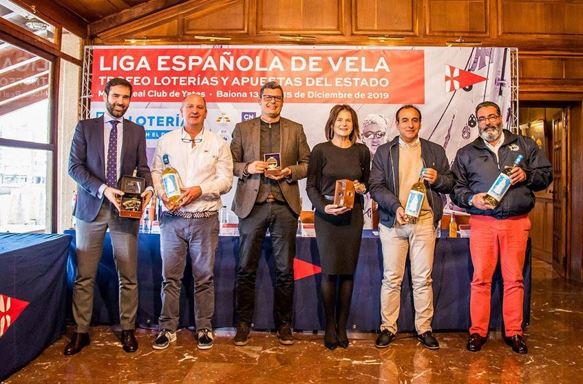 La Liga Española de Vela se celebra a partir del viernes en Baiona. © ROSANA CALVO. 