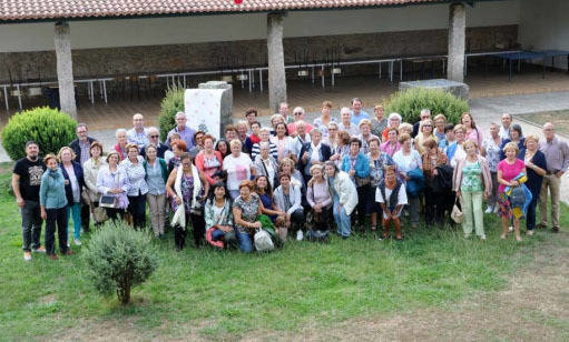 Miembros de Cáritas de la diócesis Tui-Vigo. 