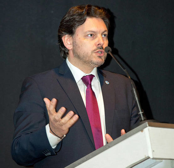 Antonio Rodríguez Miranda, secretario general de la Emigración.