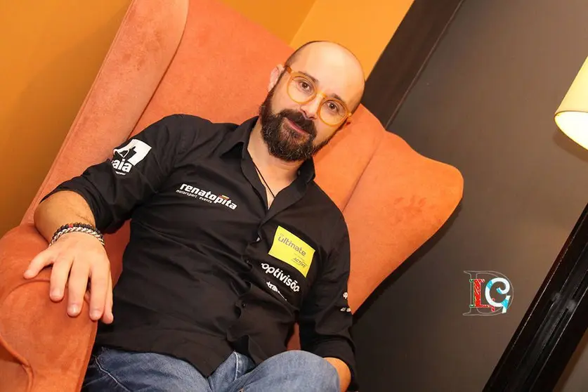 El piloto luso Renato Pita en Maia, Portugal, en octubre, en entrevista exclusiva a DL-G. 
