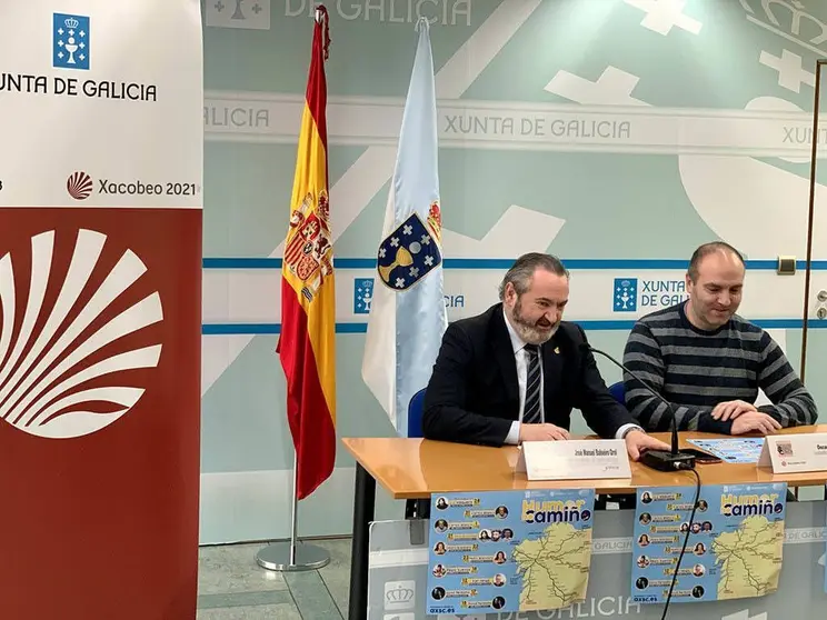 O delegado territorial, José Manuel Balseiro, presentou hoxe o programa xunto con Óscar Engroba, presidente da Asociación Xuvenil Sagrado Corazón, que organiza o evento.