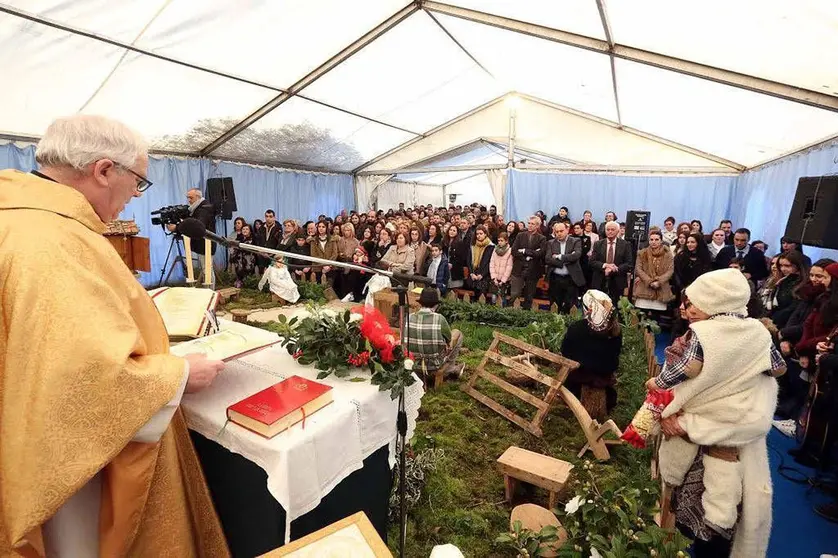 Un total de 2500 personas visitaron el  Belen Viviente durante los días en los que estuvo abierto lo publico. 