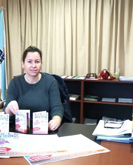 Marta Valcárcel, alcaldesa de Salvaterra de Miño. 