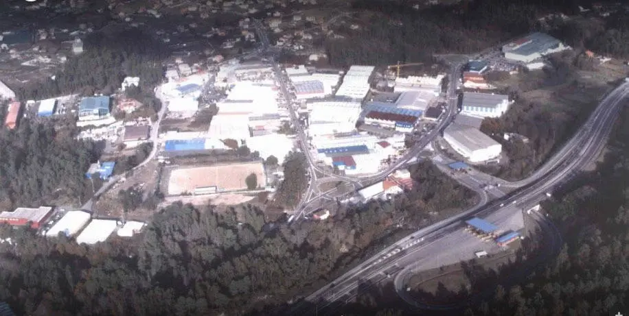 Parque empresarial da Pasaxe, en Gondomar.