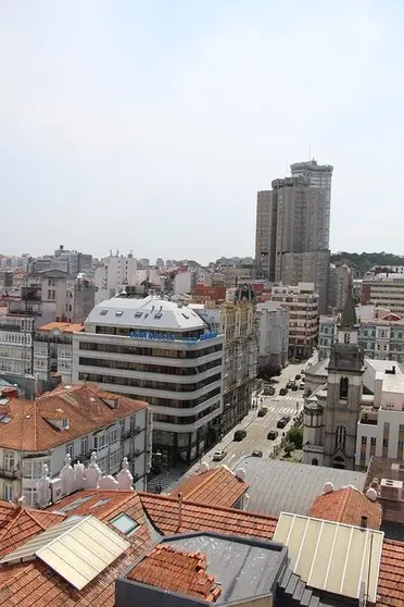Vista de A Coruña. 