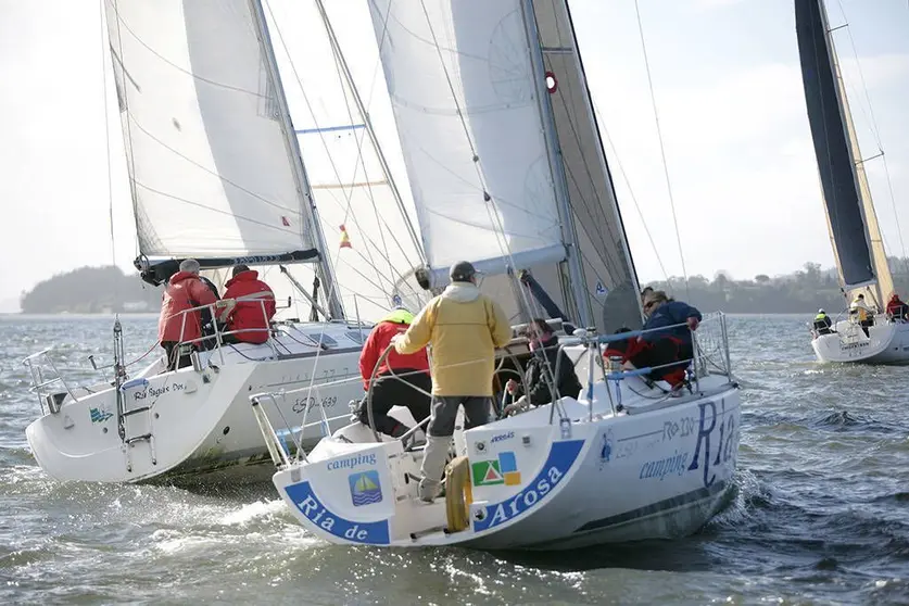 Salida de la regata.