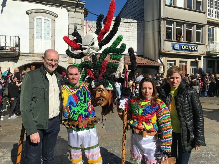 Nava Castro participa en las celebraciones del Entroido de Viana do Bolo y de la Fiesta de la Androlla, de Interés Turístico de Galicia.