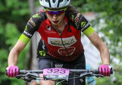 Ls ciclista Susana Alonso Carballo. 