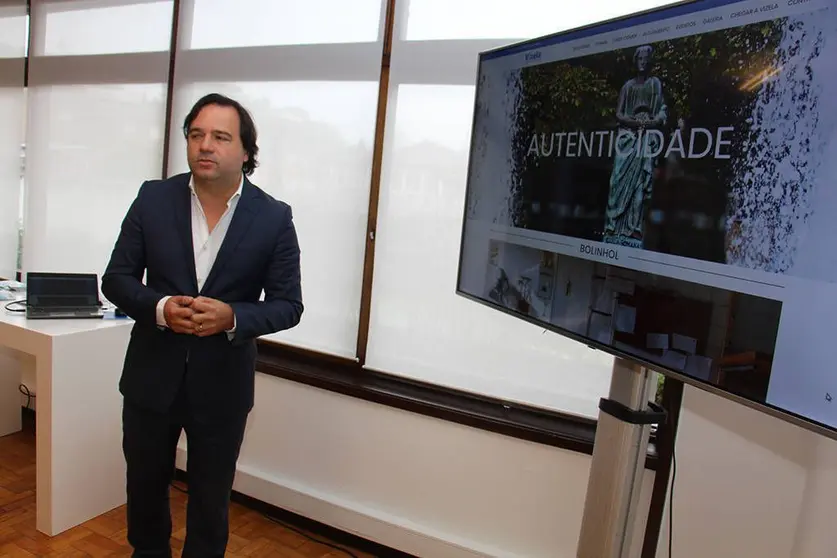 Victor Hugo Salgado, alcalde de Vizela. ARCHIVO. 