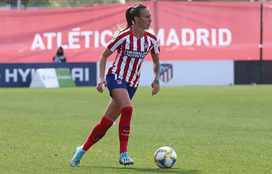 “El Atleti es sangrar, es tener que dejarlo todo, dejarte el pulmón antes de cada partido, porque tienes que acabarlo y saber que lo has hecho todo”, dijo Virginia Torrecilla.