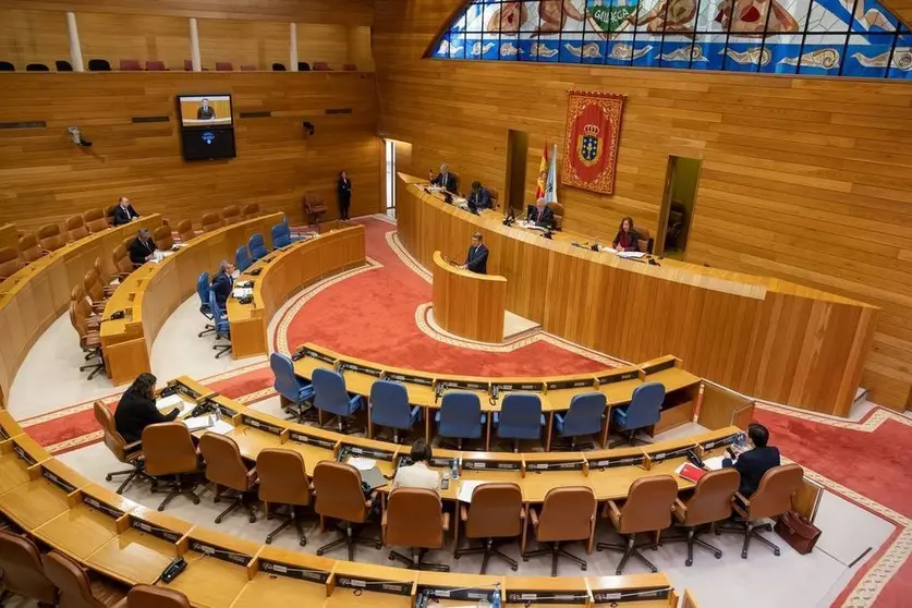 El presidente de la Xunta intervino en la Diputación Permanente para dar cuenta de la situación generada por la pandemia del coronavirus y la respuesta que está dando la Comunidad para anticipar, contener y paliar sus efectos.